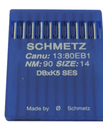 Agulha Schmetz DBxK5 90/14 (para máquina industrial cabo fino)