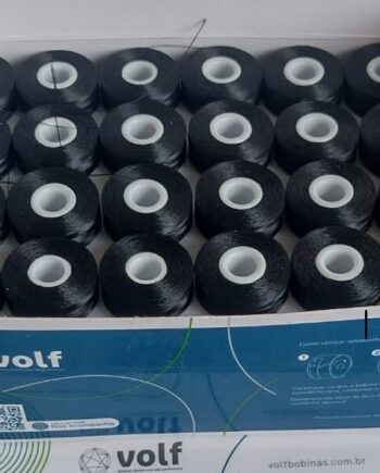 Bobinas Cheias Descartáveis pretas