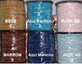 Elástico Roliço 2,5mm -rolo 100m