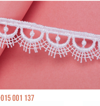 Guipir GP064, 1,5cm x 10m Branco