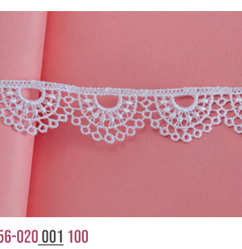 Guipir GP056, 2,0cm x 10m branco