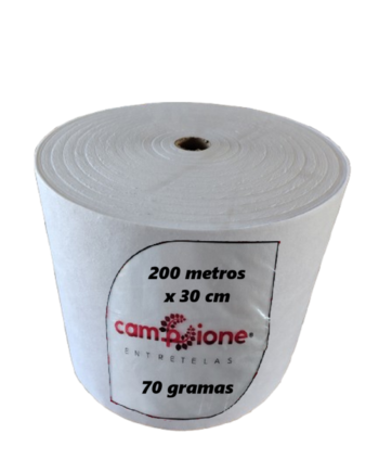 Entretela Rasga Fácil LEI-70 .. . . . . . . . .  .  . (1 rolo 200m x 30cm )