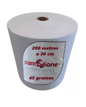 Entretela Rasga Fácil LEI-45 . . . . . . . .. . . (1 rolo 200m x 30cm)