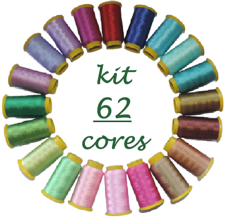 Kit 62 linhas Setta Lumina 1000m