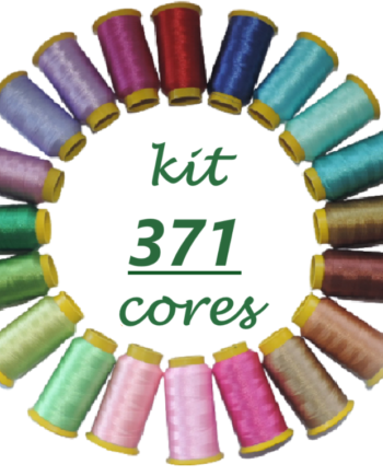 Kit 371 linhas Setta Lumina 1000m -Bordado a Máquina