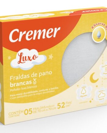 Fralda Cremer Luxo c/5