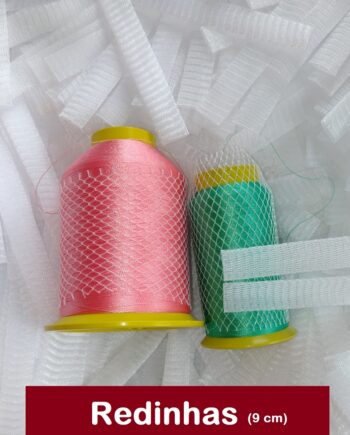 Redinha 9cm poliéster - Rede 100 unidades