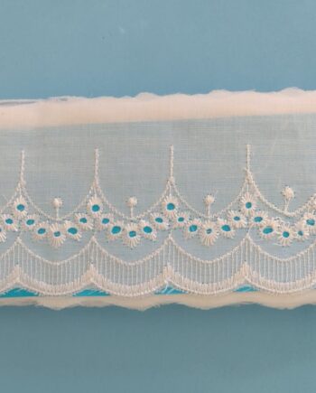 Bordado Inglês 30002 -7,5 cm branco