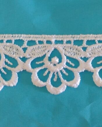 Guipuir branco 2,8 cm  - LA-321449