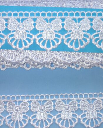 Guipuir branco 4,5 cm - CHL 711