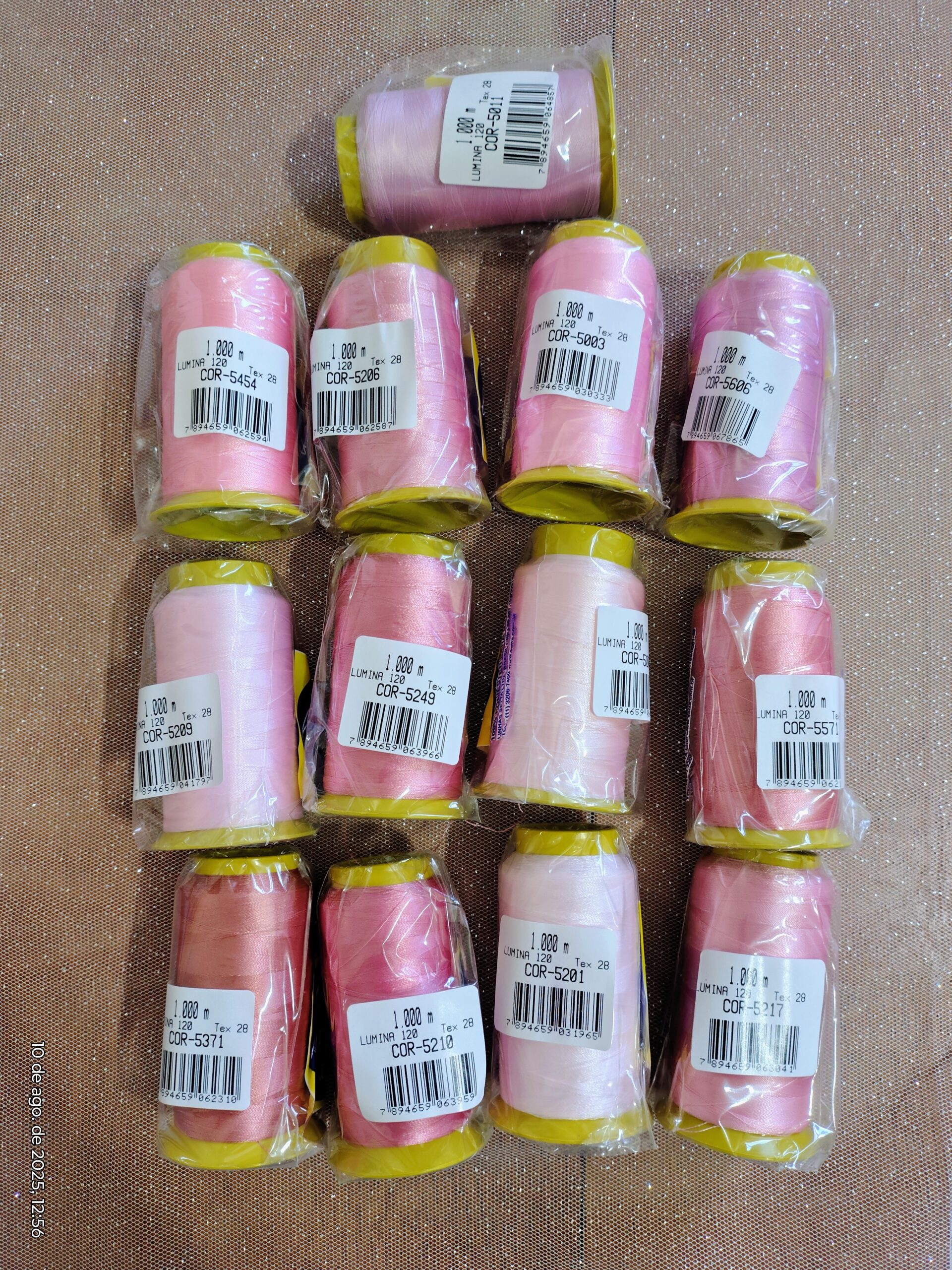 100 Cores Candy Color (pastel) 1000 metros Setta Lumina - Imagem 6