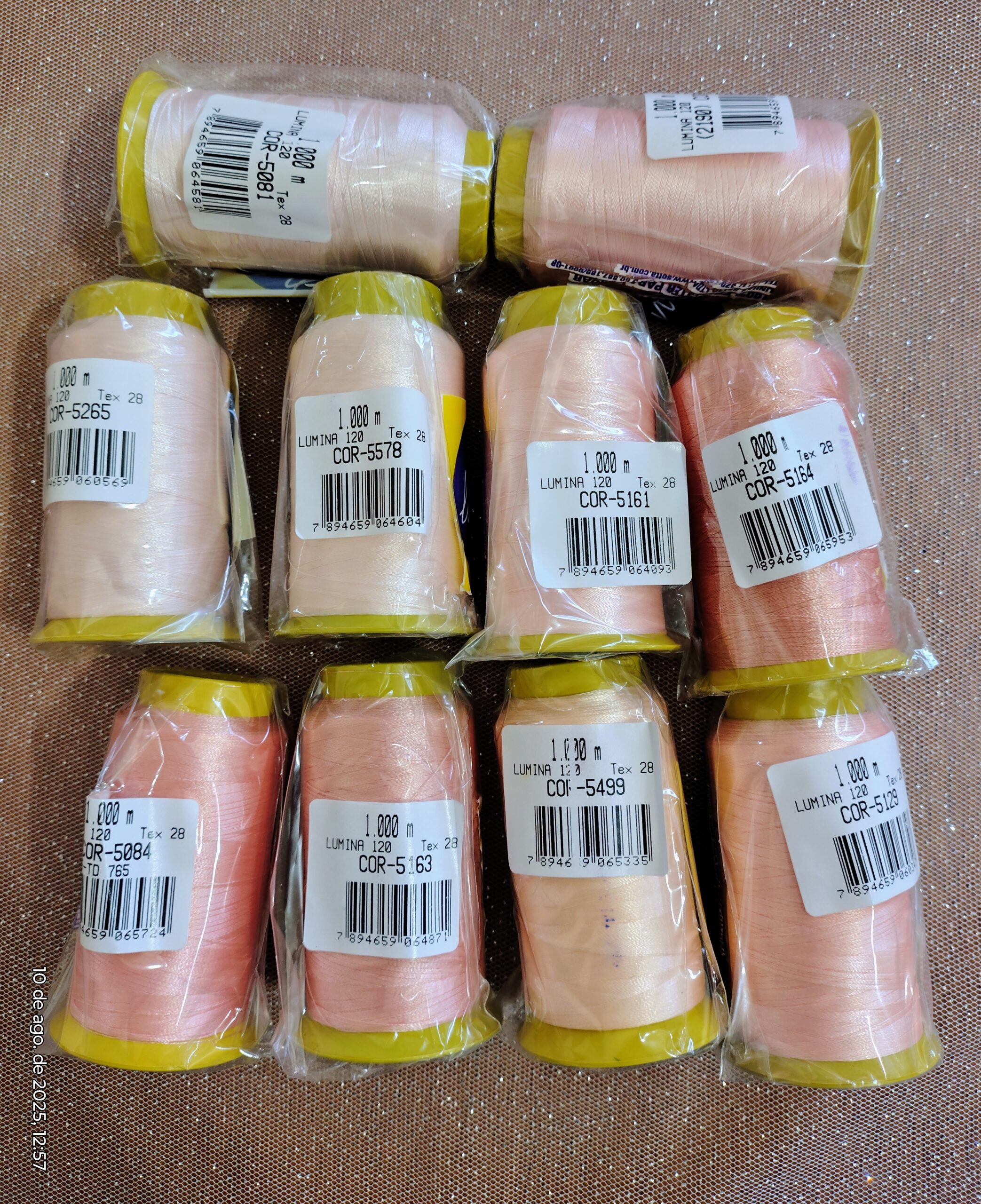 100 Cores Candy Color (pastel) 1000 metros Setta Lumina - Imagem 7