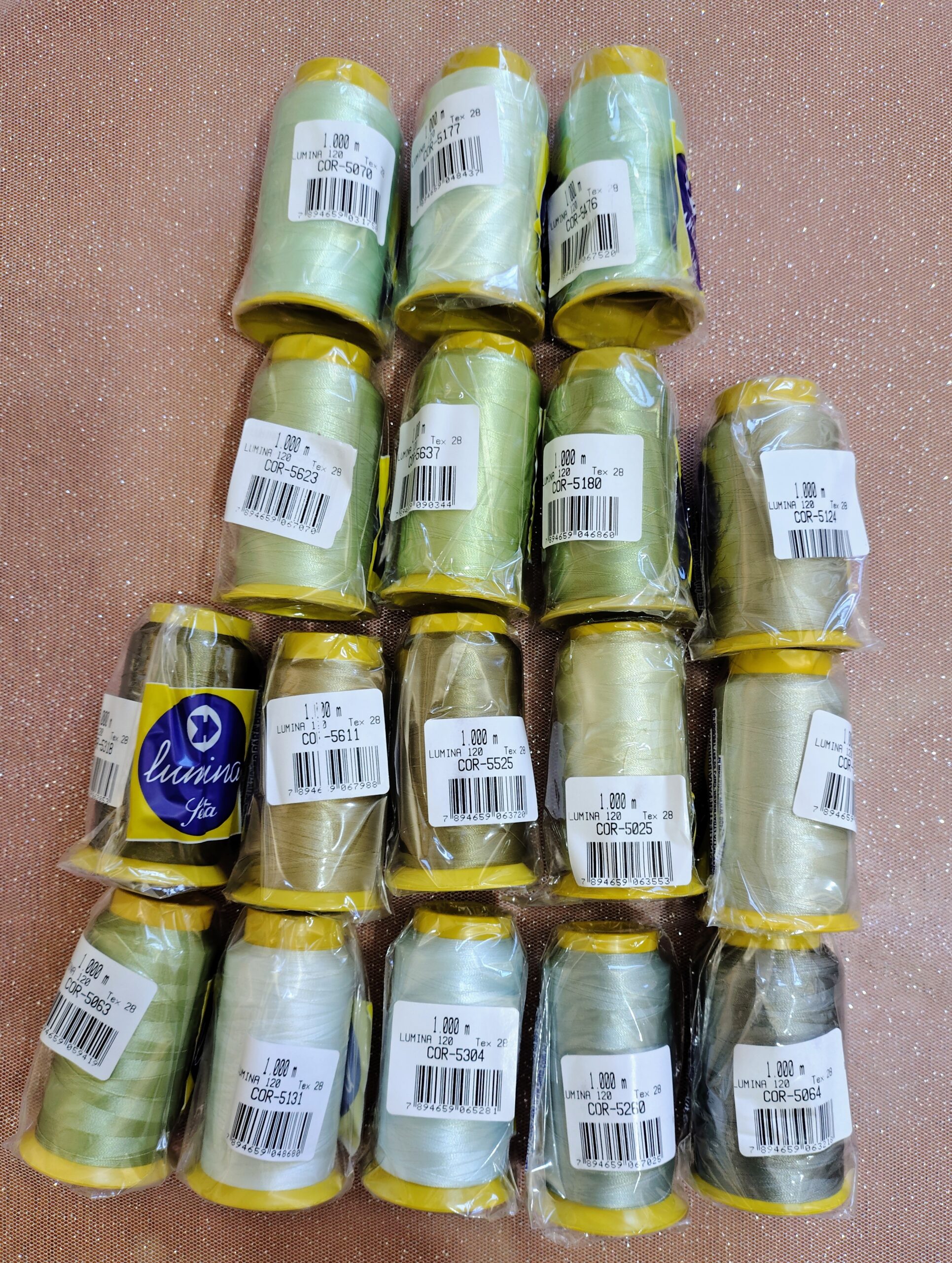 100 Cores Candy Color (pastel) 1000 metros Setta Lumina - Imagem 3