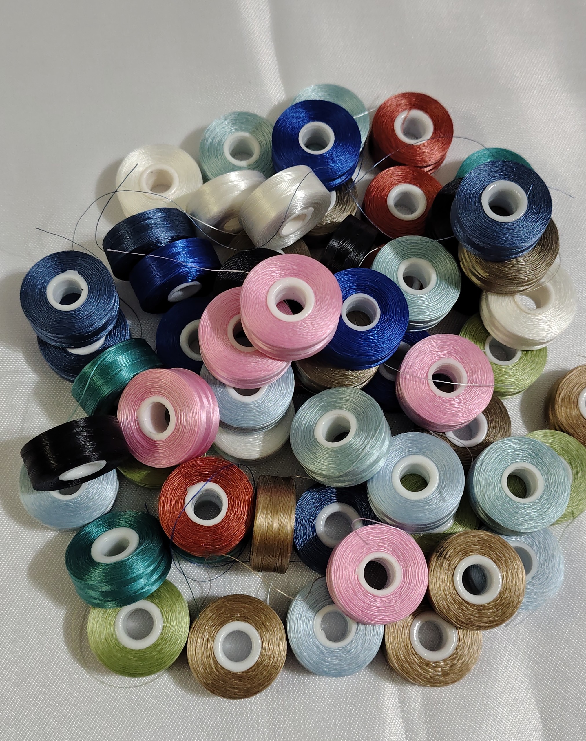 Bobinas pré enroladas, cheias, descartáveis standart c/60 - cor sortido